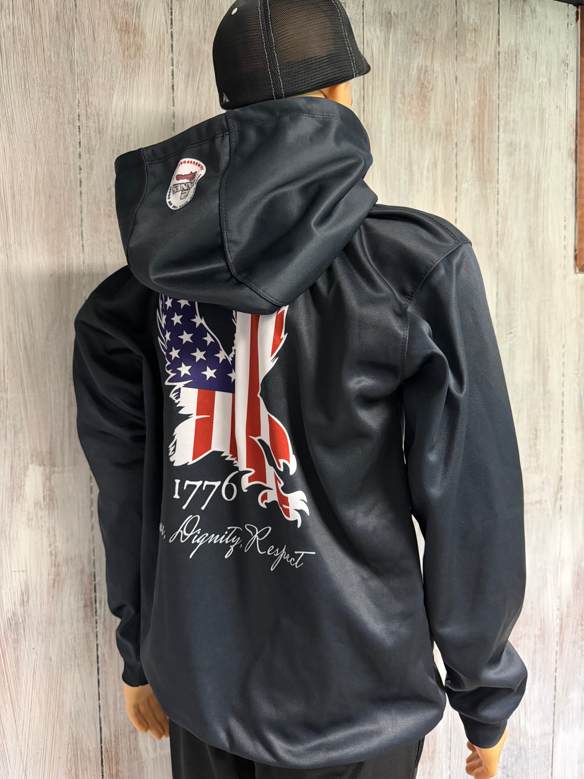 USA PATRIOTS Full Dye Hoodie