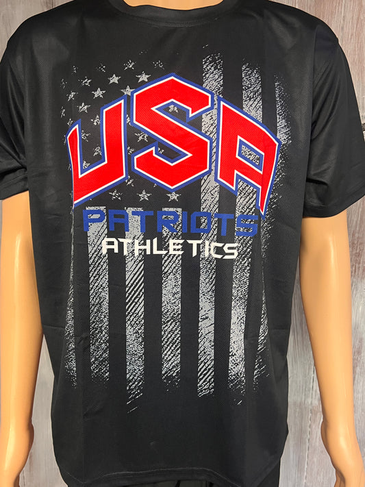USA Patriots short sleeve patriotic jersey