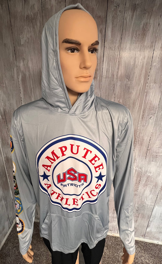 USA Patriots Gray lite weight Pullover